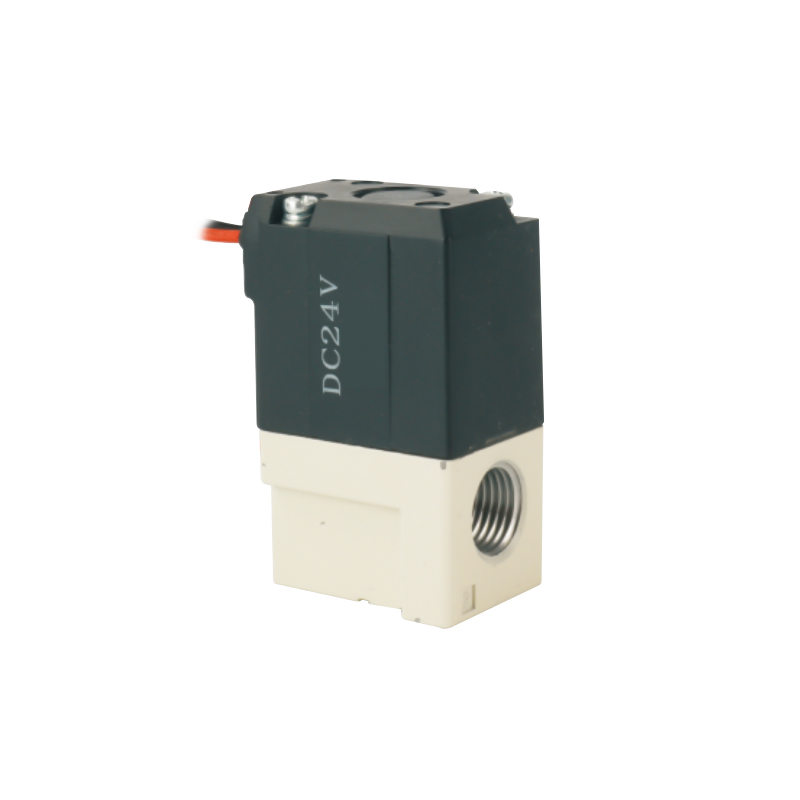 Priamočinný sedlový ventil série VT307 3-cestný solenoidový ventil